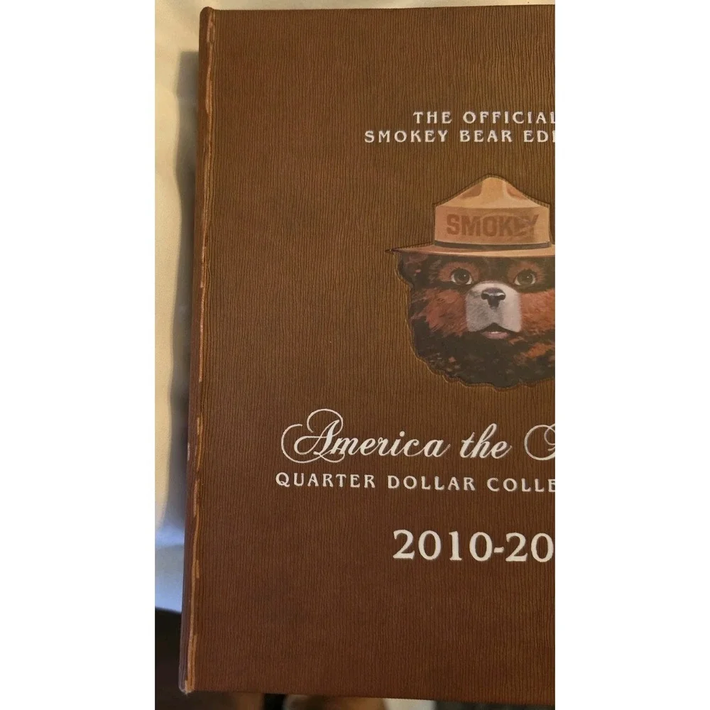 SMOKEY‎ BEAR AMERICA THE BEAUTIFUL 2010-2021 QUARTER ALBUM ONLY!